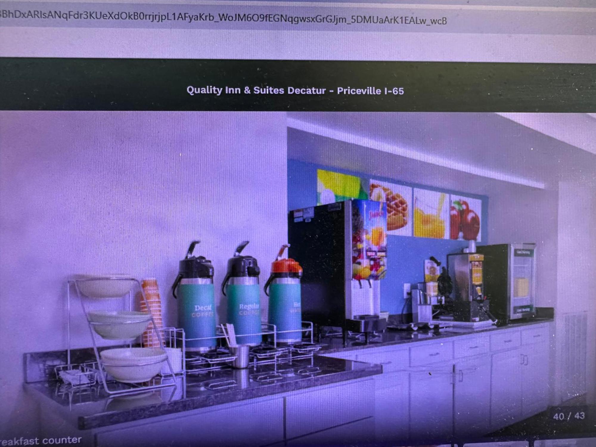 Quality Inn & Suites Decatur Priceville I-65 Extérieur photo